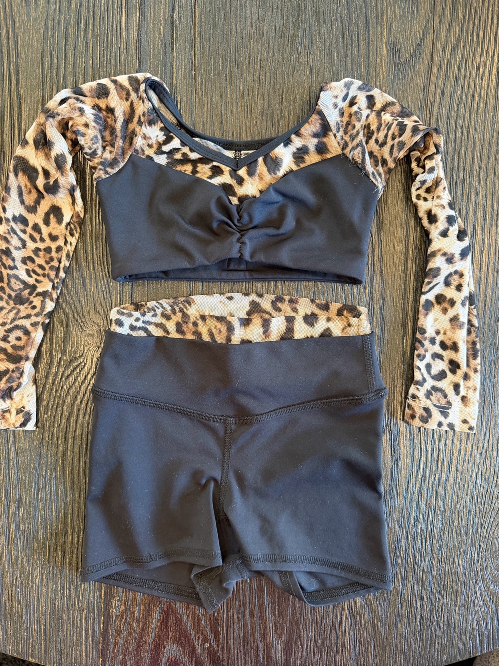 Five Dancewear cheetah set YM